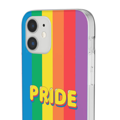 LGBTQWorldwide - ,,PRIDE" Flexible Handyhülle Accessories, Case, iPhone, iPhone Cases, Phone accessory, Phone Cases, Samsung Cases, silikon, Valentine's Day promotion lgbtq Bekleidung Accessoires unisex Zubehör