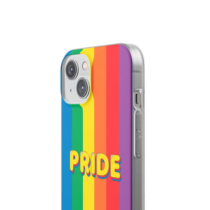 LGBTQWorldwide - ,,PRIDE" Flexible Handyhülle Accessories, Case, iPhone, iPhone Cases, Phone accessory, Phone Cases, Samsung Cases, silikon, Valentine's Day promotion lgbtq Bekleidung Accessoires unisex Zubehör