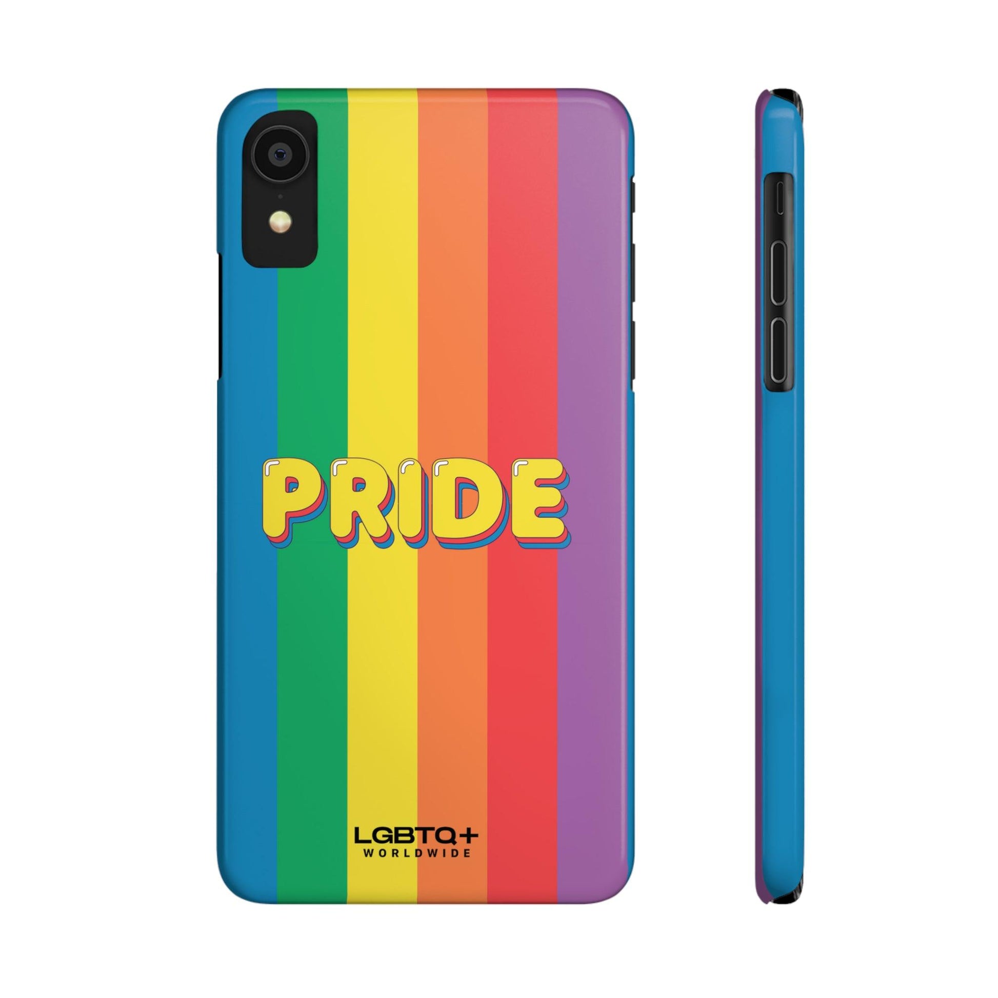 LGBTQWorldwide - ,,PRIDE" Handyhülle Accessories, Back-to-School, card, Glossy, iPhone, iPhone Cases, Phone accessory, Phone Cases, Samsung Cases, Slim lgbtq Bekleidung Accessoires unisex Zubehör