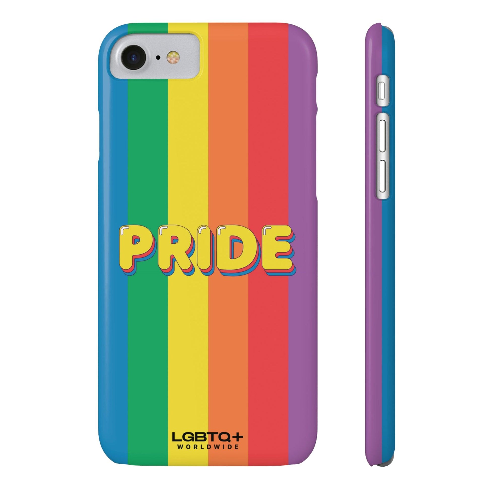 LGBTQWorldwide - ,,PRIDE" Handyhülle Accessories, Back-to-School, card, Glossy, iPhone, iPhone Cases, Phone accessory, Phone Cases, Samsung Cases, Slim lgbtq Bekleidung Accessoires unisex Zubehör