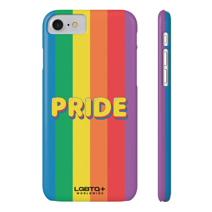 LGBTQWorldwide - ,,PRIDE" Handyhülle Accessories, Back-to-School, card, Glossy, iPhone, iPhone Cases, Phone accessory, Phone Cases, Samsung Cases, Slim lgbtq Bekleidung Accessoires unisex Zubehör