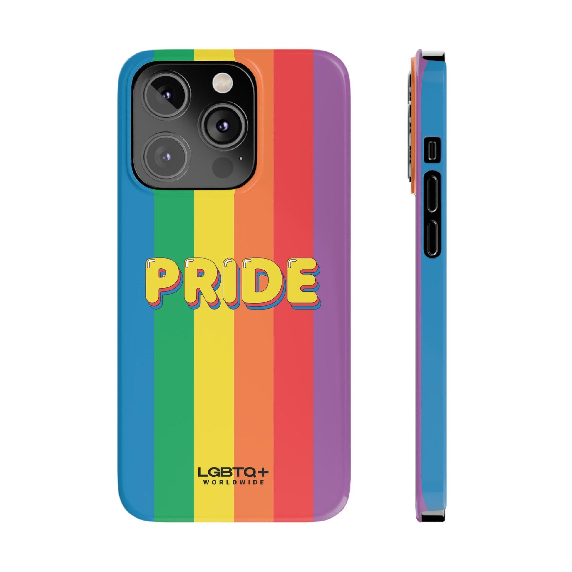 LGBTQWorldwide - ,,PRIDE" Handyhülle Accessories, Back-to-School, card, Glossy, iPhone, iPhone Cases, Phone accessory, Phone Cases, Samsung Cases, Slim lgbtq Bekleidung Accessoires unisex Zubehör