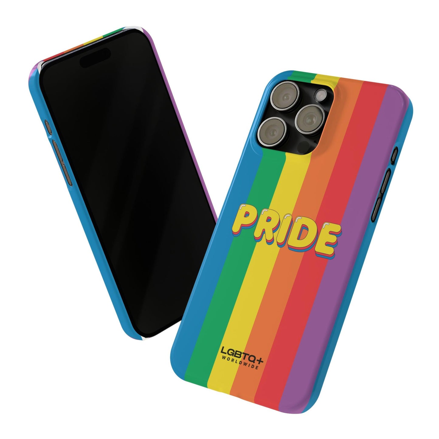 LGBTQWorldwide - ,,PRIDE" Handyhülle Accessories, Back-to-School, card, Glossy, iPhone, iPhone Cases, Phone accessory, Phone Cases, Samsung Cases, Slim lgbtq Bekleidung Accessoires unisex Zubehör