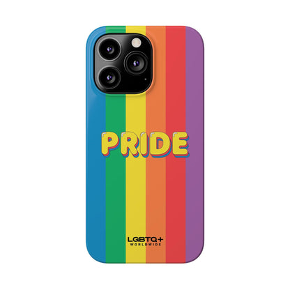 LGBTQWorldwide - ,,PRIDE" Handyhülle Accessories, Back-to-School, card, Glossy, iPhone, iPhone Cases, Phone accessory, Phone Cases, Samsung Cases, Slim lgbtq Bekleidung Accessoires unisex Zubehör