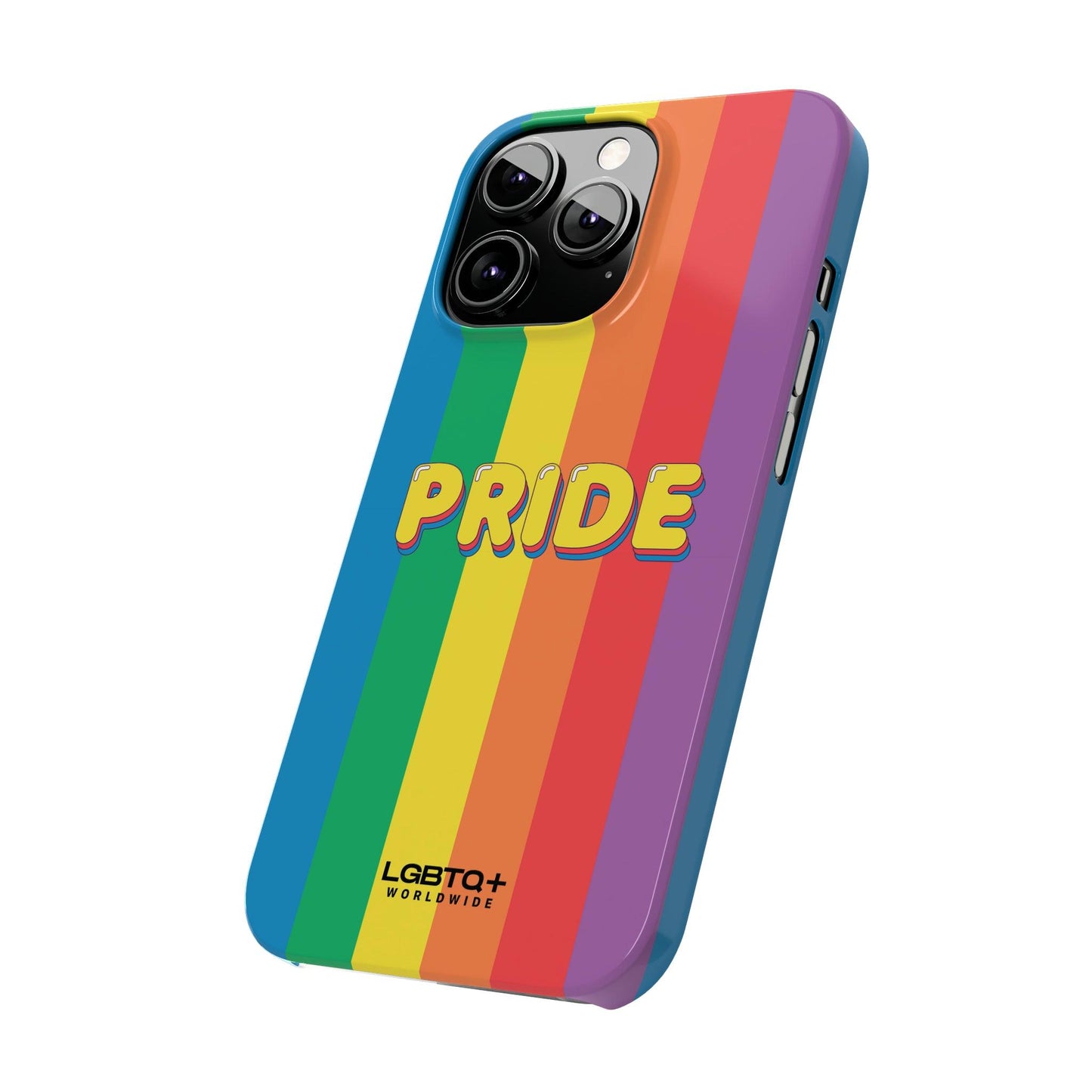 LGBTQWorldwide - ,,PRIDE" Handyhülle Accessories, Back-to-School, card, Glossy, iPhone, iPhone Cases, Phone accessory, Phone Cases, Samsung Cases, Slim lgbtq Bekleidung Accessoires unisex Zubehör