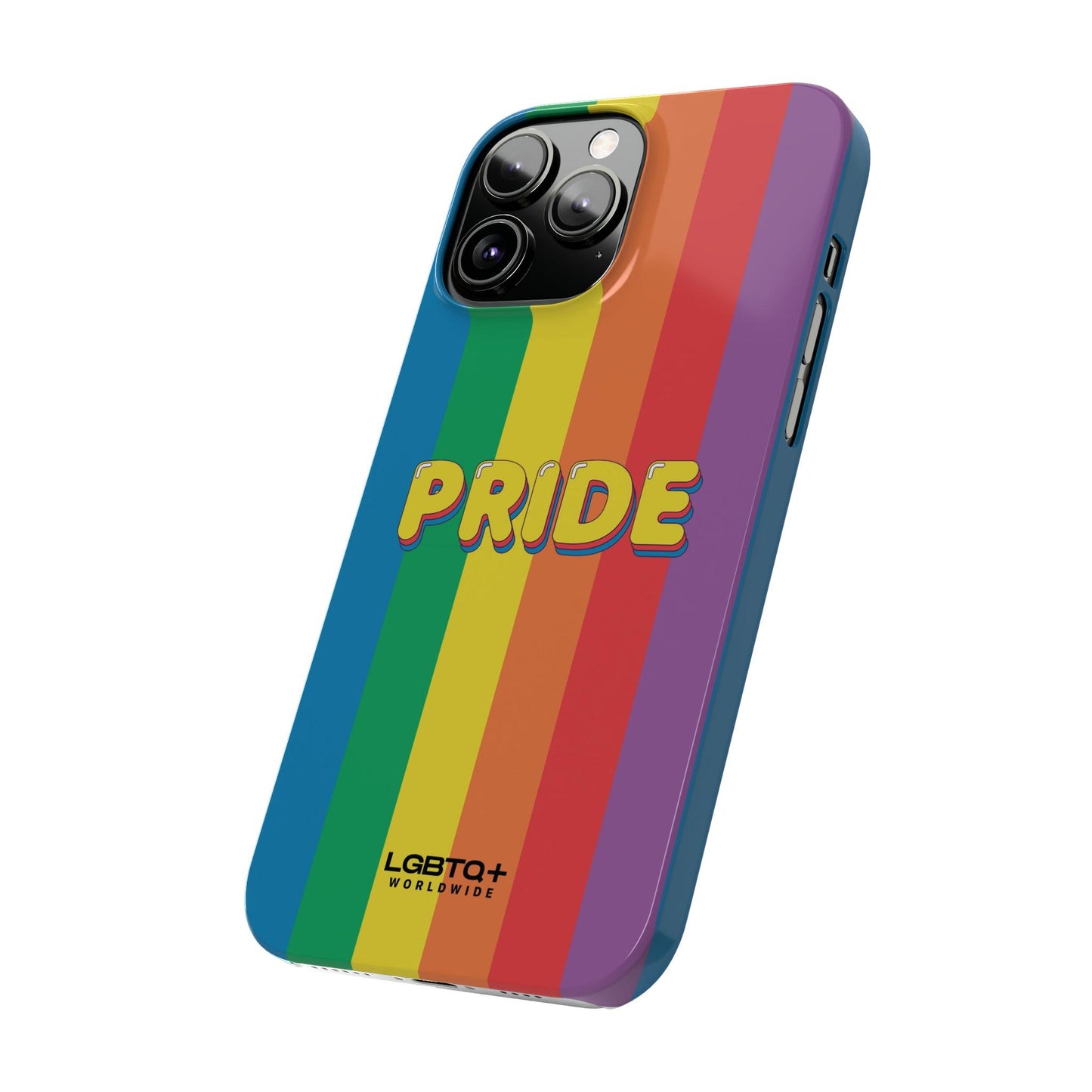 LGBTQWorldwide - ,,PRIDE" Handyhülle Accessories, Back-to-School, card, Glossy, iPhone, iPhone Cases, Phone accessory, Phone Cases, Samsung Cases, Slim lgbtq Bekleidung Accessoires unisex Zubehör