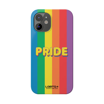 LGBTQWorldwide - ,,PRIDE" Handyhülle Accessories, Back-to-School, card, Glossy, iPhone, iPhone Cases, Phone accessory, Phone Cases, Samsung Cases, Slim lgbtq Bekleidung Accessoires unisex Zubehör