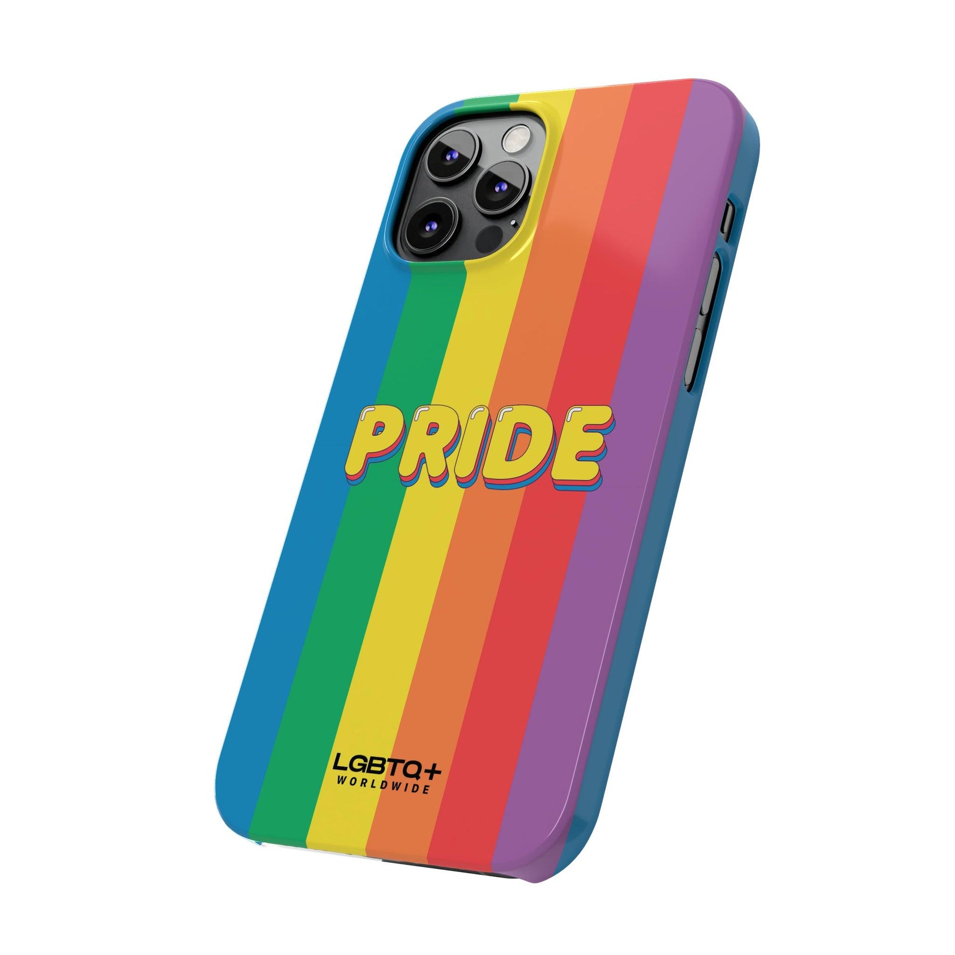 LGBTQWorldwide - ,,PRIDE" Handyhülle Accessories, Back-to-School, card, Glossy, iPhone, iPhone Cases, Phone accessory, Phone Cases, Samsung Cases, Slim lgbtq Bekleidung Accessoires unisex Zubehör