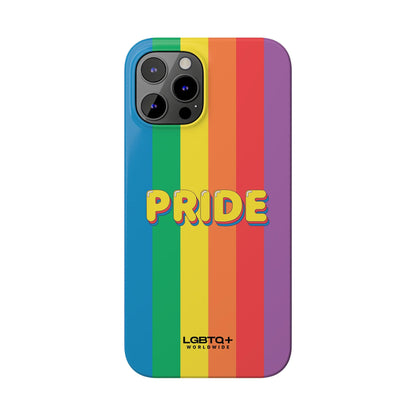 LGBTQWorldwide - ,,PRIDE" Handyhülle Accessories, Back-to-School, card, Glossy, iPhone, iPhone Cases, Phone accessory, Phone Cases, Samsung Cases, Slim lgbtq Bekleidung Accessoires unisex Zubehör