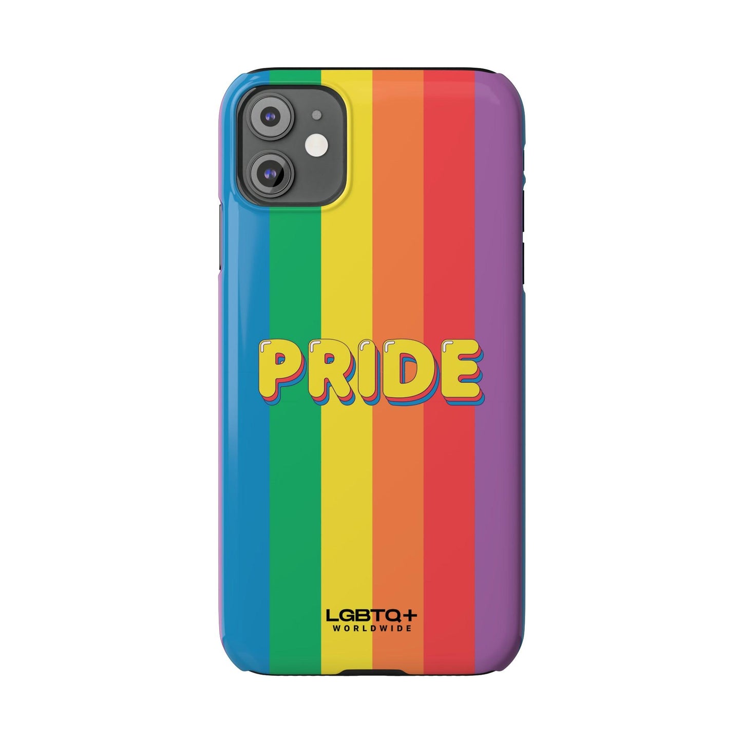 LGBTQWorldwide - ,,PRIDE" Handyhülle Accessories, Back-to-School, card, Glossy, iPhone, iPhone Cases, Phone accessory, Phone Cases, Samsung Cases, Slim lgbtq Bekleidung Accessoires unisex Zubehör