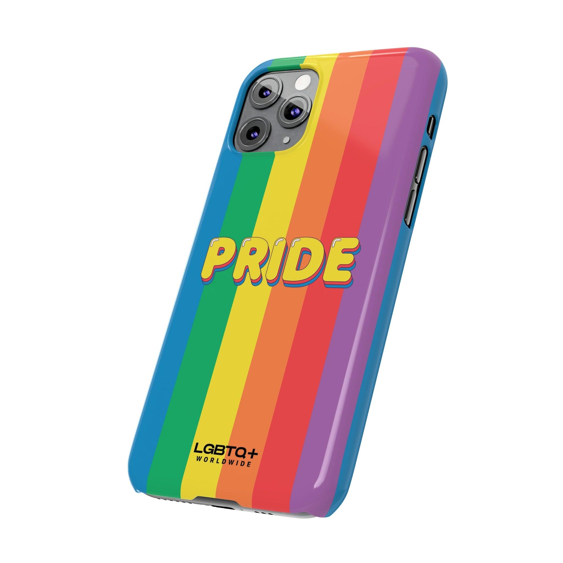 LGBTQWorldwide - ,,PRIDE" Handyhülle Accessories, Back-to-School, card, Glossy, iPhone, iPhone Cases, Phone accessory, Phone Cases, Samsung Cases, Slim lgbtq Bekleidung Accessoires unisex Zubehör