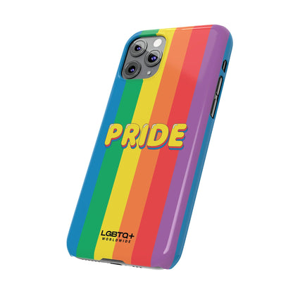 LGBTQWorldwide - ,,PRIDE" Handyhülle Accessories, Back-to-School, card, Glossy, iPhone, iPhone Cases, Phone accessory, Phone Cases, Samsung Cases, Slim lgbtq Bekleidung Accessoires unisex Zubehör