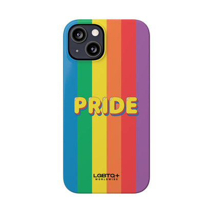 LGBTQWorldwide - ,,PRIDE" Handyhülle Accessories, Back-to-School, card, Glossy, iPhone, iPhone Cases, Phone accessory, Phone Cases, Samsung Cases, Slim lgbtq Bekleidung Accessoires unisex Zubehör