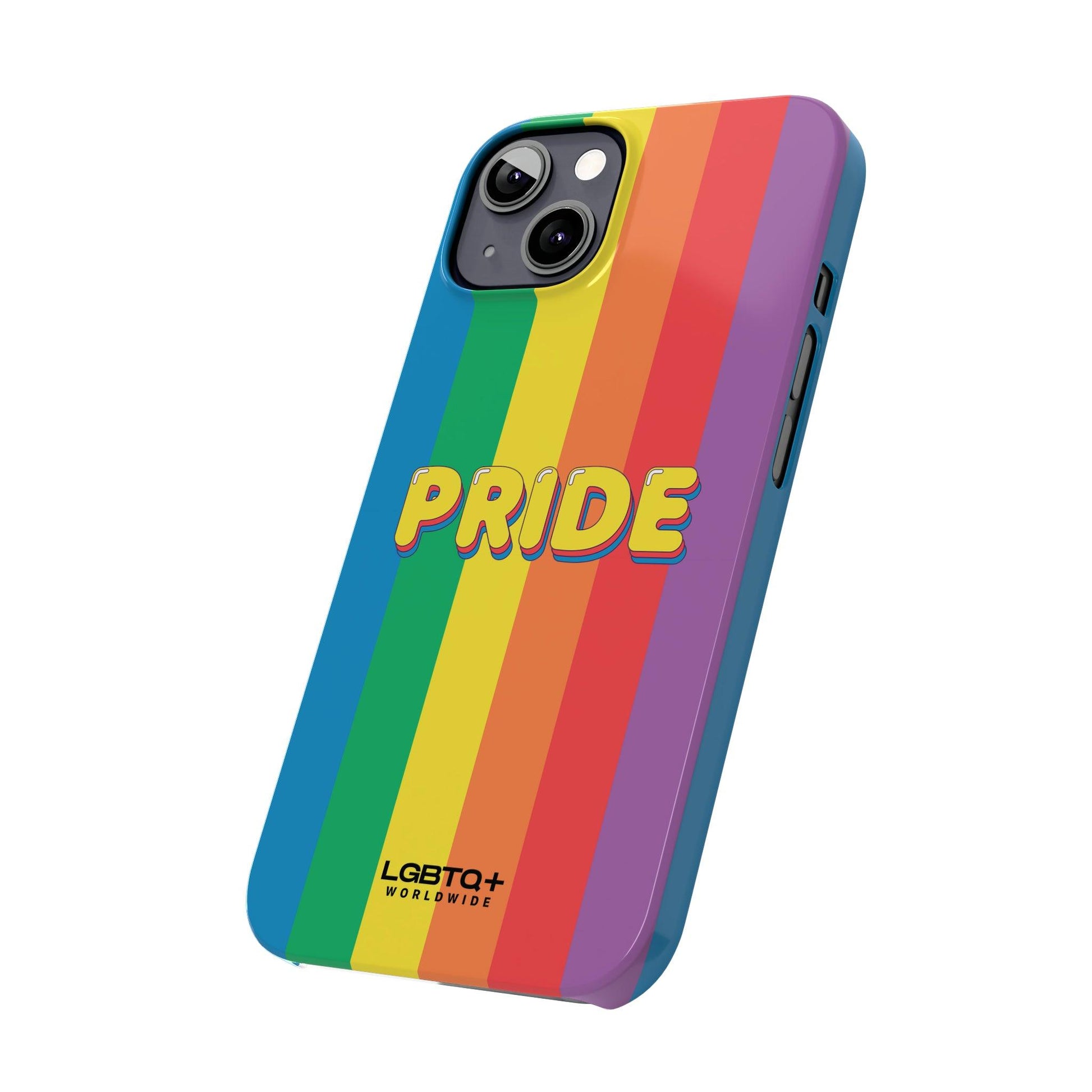 LGBTQWorldwide - ,,PRIDE" Handyhülle Accessories, Back-to-School, card, Glossy, iPhone, iPhone Cases, Phone accessory, Phone Cases, Samsung Cases, Slim lgbtq Bekleidung Accessoires unisex Zubehör