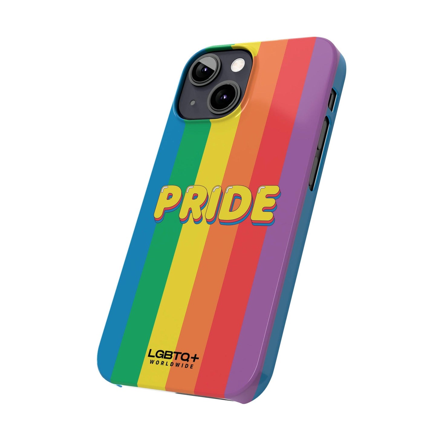 LGBTQWorldwide - ,,PRIDE" Handyhülle Accessories, Back-to-School, card, Glossy, iPhone, iPhone Cases, Phone accessory, Phone Cases, Samsung Cases, Slim lgbtq Bekleidung Accessoires unisex Zubehör