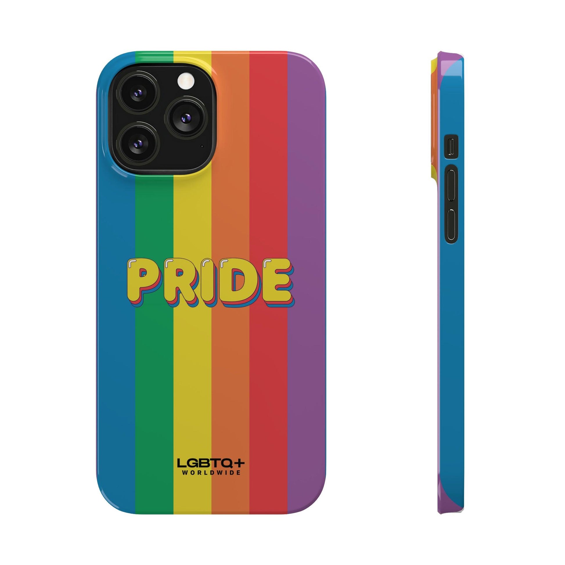 LGBTQWorldwide - ,,PRIDE" Handyhülle Accessories, Back-to-School, card, Glossy, iPhone, iPhone Cases, Phone accessory, Phone Cases, Samsung Cases, Slim lgbtq Bekleidung Accessoires unisex Zubehör