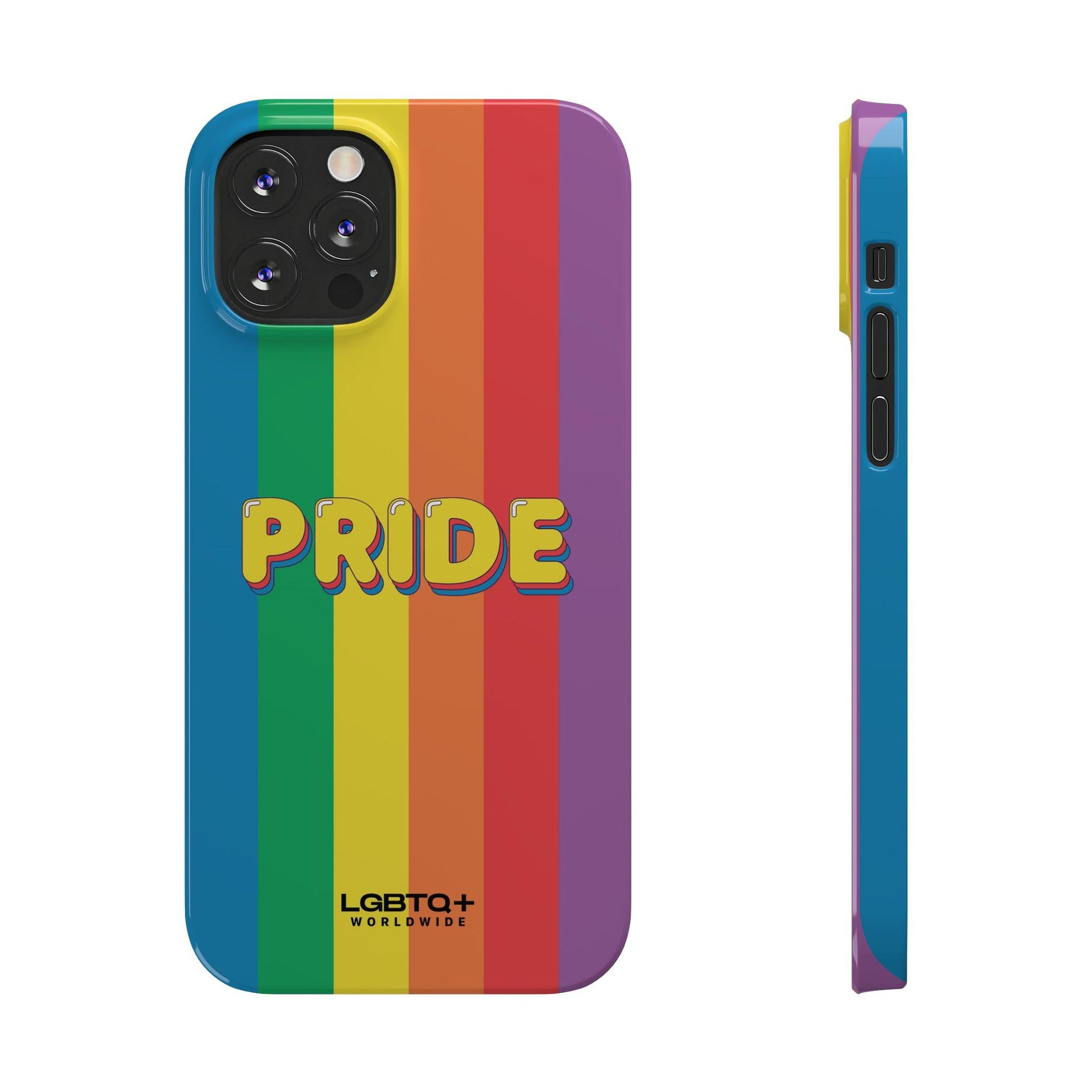 LGBTQWorldwide - ,,PRIDE" Handyhülle Accessories, Back-to-School, card, Glossy, iPhone, iPhone Cases, Phone accessory, Phone Cases, Samsung Cases, Slim lgbtq Bekleidung Accessoires unisex Zubehör