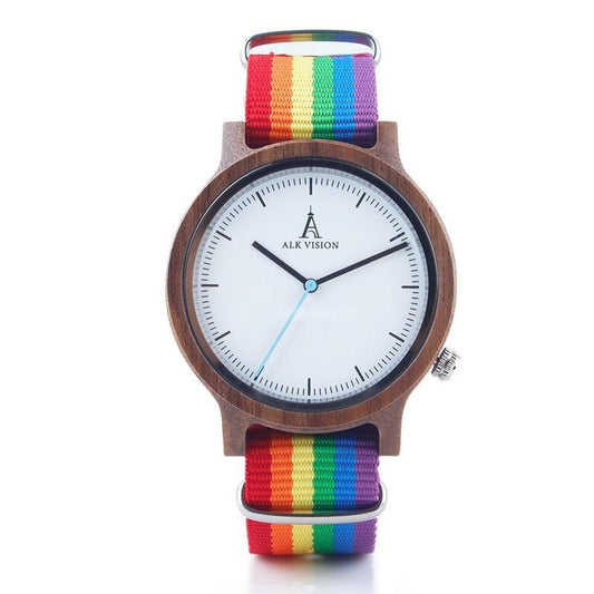 LGBTQWorldwide - Pride Holz Uhr Accessoires, Accessories, All lgbtq Bekleidung Accessoires unisex Zubehör