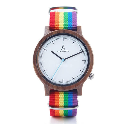 LGBTQWorldwide - Pride Holz Uhr Accessoires, Accessories, All lgbtq Bekleidung Accessoires unisex Zubehör