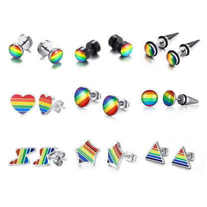 LGBTQWorldwide - Pride Ohrringe Accessoires, All lgbtq Bekleidung Accessoires unisex Zubehör