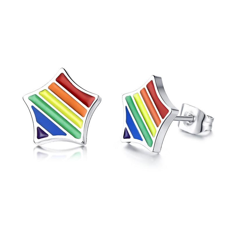 LGBTQWorldwide - Pride Ohrringe Accessoires, All lgbtq Bekleidung Accessoires unisex Zubehör