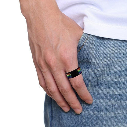 LGBTQWorldwide - Pride Ring Accessoires, All lgbtq Bekleidung Accessoires unisex Zubehör