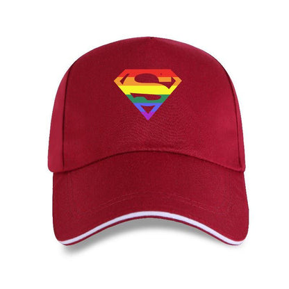 LGBTQWorldwide - Pride Supermann Kappe Accessoires lgbtq Bekleidung Accessoires unisex Zubehör