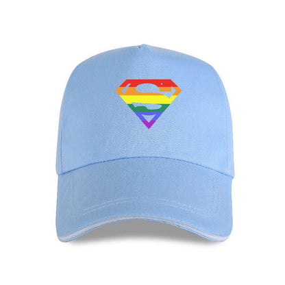 LGBTQWorldwide - Pride Supermann Kappe Accessoires lgbtq Bekleidung Accessoires unisex Zubehör