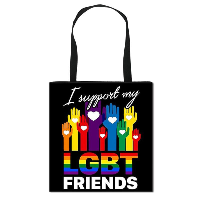 LGBTQWorldwide - Pride Umhängetasche acc, Accessoires, Accessories, all lgbtq Bekleidung Accessoires unisex Zubehör