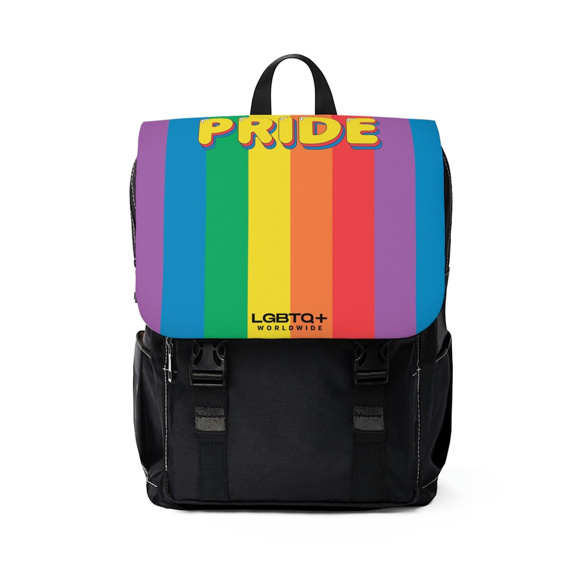 LGBTQWorldwide - ,,PRIDE" Unisex Rucksack Accessoires, Accessories, All, All Over Print, AOP, Back packs, backpack, Backpacks, Bags, Men's Clothing lgbtq Bekleidung Accessoires unisex Zubehör