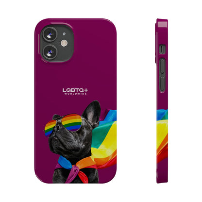 LGBTQWorldwide - ,,PROUD DOG" Handyhülle Accessories, Back-to-School, card, Glossy, iPhone, iPhone Cases, Phone accessory, Phone Cases, Samsung Cases, Slim lgbtq Bekleidung Accessoires unisex Zubehör