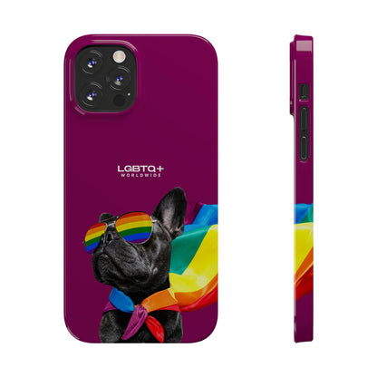 LGBTQWorldwide - ,,PROUD DOG" Handyhülle Accessories, Back-to-School, card, Glossy, iPhone, iPhone Cases, Phone accessory, Phone Cases, Samsung Cases, Slim lgbtq Bekleidung Accessoires unisex Zubehör