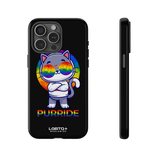 LGBTQWorldwide - ,,PURRIDE" Tough Cases Accessories, Glossy, iPhone Cases, Matte, Phone accessory, Phone Cases, Samsung Cases, Thermo, Valentine's Day Picks lgbtq Bekleidung Accessoires unisex Zubehör