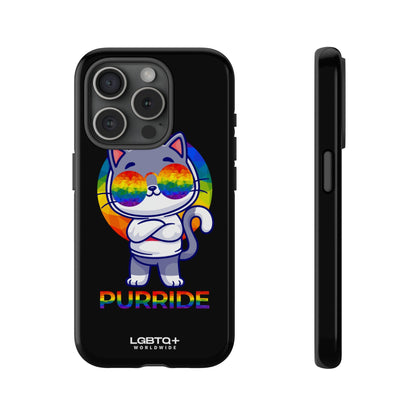 LGBTQWorldwide - ,,PURRIDE" Tough Cases Accessories, Glossy, iPhone Cases, Matte, Phone accessory, Phone Cases, Samsung Cases, Thermo, Valentine's Day Picks lgbtq Bekleidung Accessoires unisex Zubehör