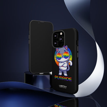 LGBTQWorldwide - ,,PURRIDE" Tough Cases Accessories, Glossy, iPhone Cases, Matte, Phone accessory, Phone Cases, Samsung Cases, Thermo, Valentine's Day Picks lgbtq Bekleidung Accessoires unisex Zubehör