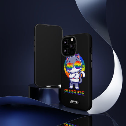 LGBTQWorldwide - ,,PURRIDE" Tough Cases Accessories, Glossy, iPhone Cases, Matte, Phone accessory, Phone Cases, Samsung Cases, Thermo, Valentine's Day Picks lgbtq Bekleidung Accessoires unisex Zubehör