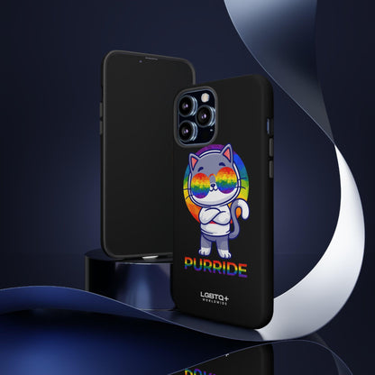 LGBTQWorldwide - ,,PURRIDE" Tough Cases Accessories, Glossy, iPhone Cases, Matte, Phone accessory, Phone Cases, Samsung Cases, Thermo, Valentine's Day Picks lgbtq Bekleidung Accessoires unisex Zubehör