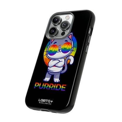 LGBTQWorldwide - ,,PURRIDE" Tough Cases Accessories, Glossy, iPhone Cases, Matte, Phone accessory, Phone Cases, Samsung Cases, Thermo, Valentine's Day Picks lgbtq Bekleidung Accessoires unisex Zubehör