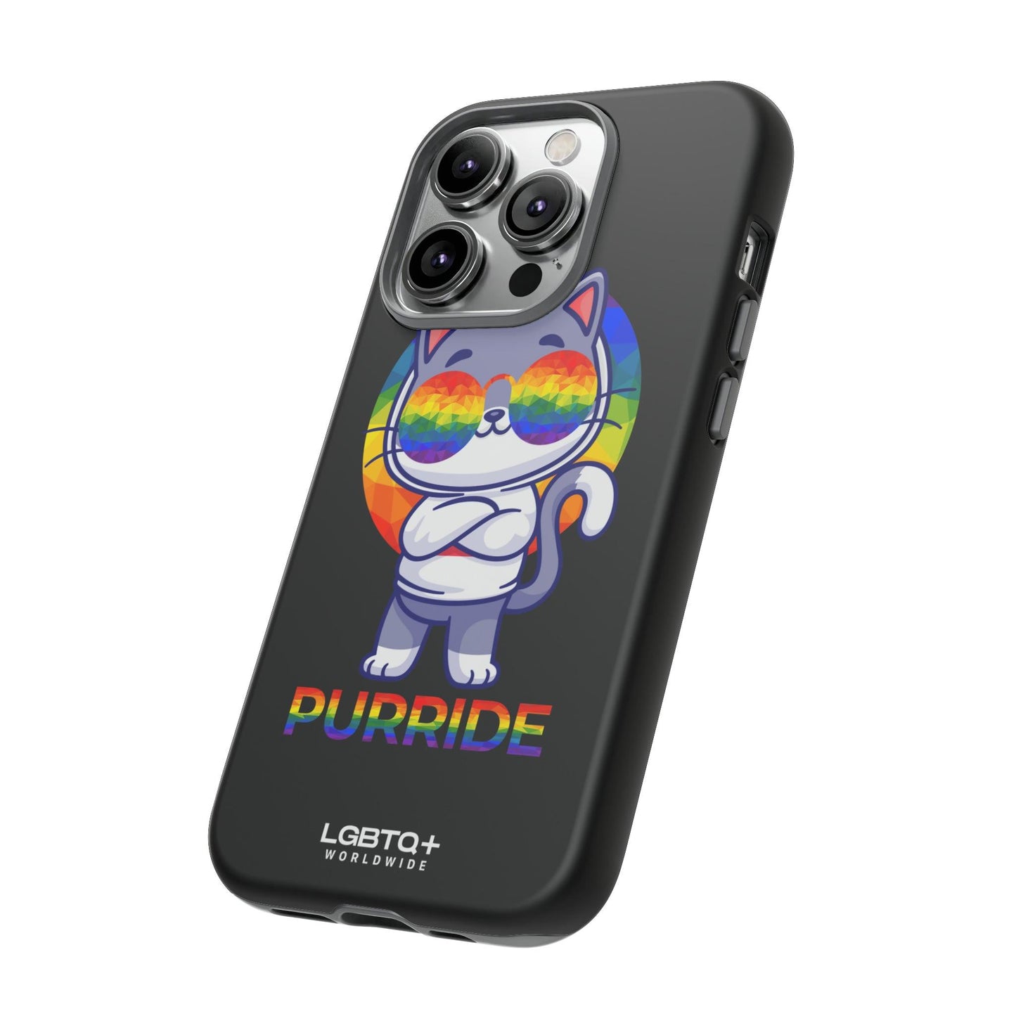 LGBTQWorldwide - ,,PURRIDE" Tough Cases Accessories, Glossy, iPhone Cases, Matte, Phone accessory, Phone Cases, Samsung Cases, Thermo, Valentine's Day Picks lgbtq Bekleidung Accessoires unisex Zubehör