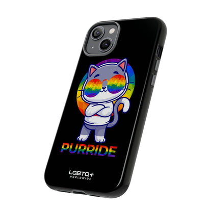 LGBTQWorldwide - ,,PURRIDE" Tough Cases Accessories, Glossy, iPhone Cases, Matte, Phone accessory, Phone Cases, Samsung Cases, Thermo, Valentine's Day Picks lgbtq Bekleidung Accessoires unisex Zubehör