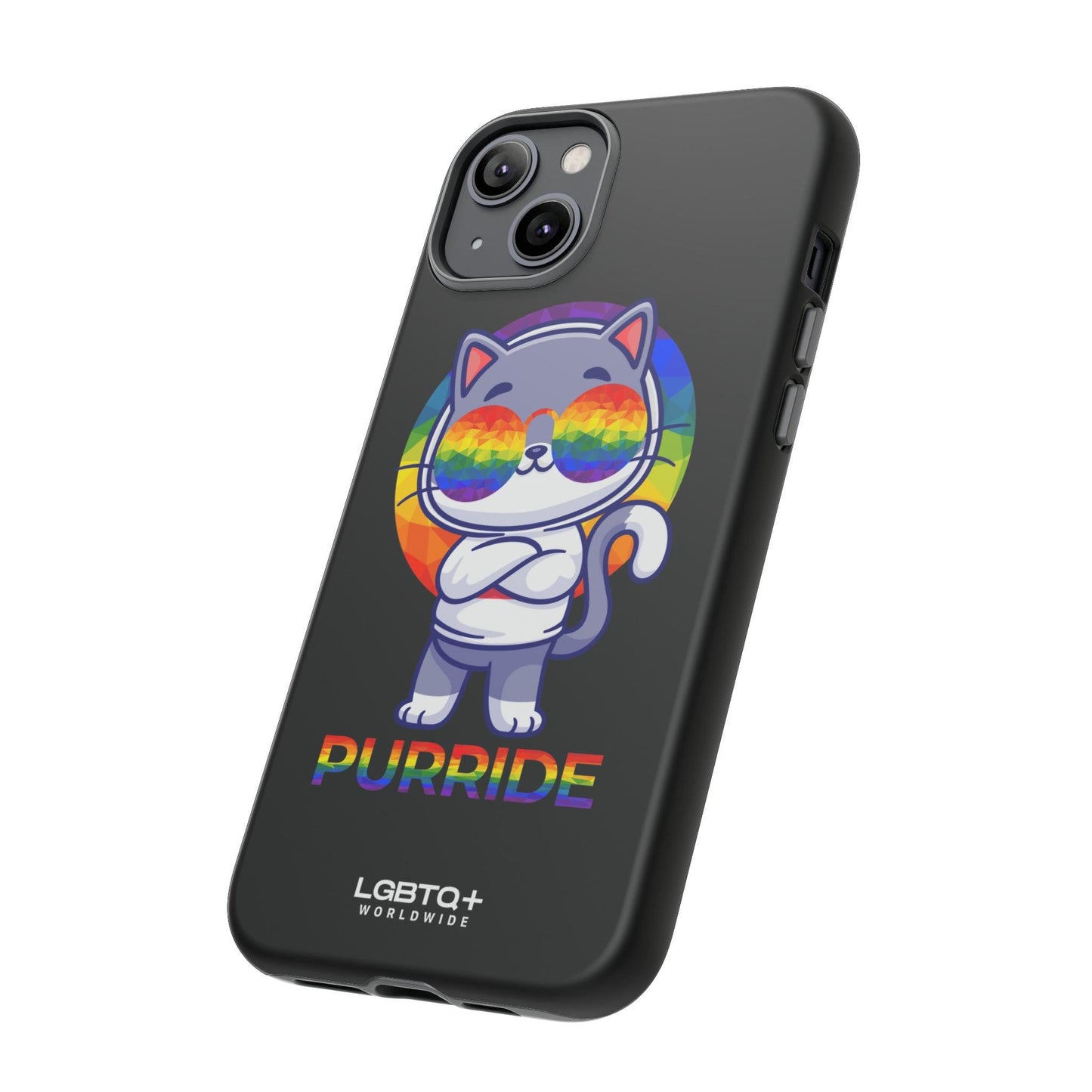 LGBTQWorldwide - ,,PURRIDE" Tough Cases Accessories, Glossy, iPhone Cases, Matte, Phone accessory, Phone Cases, Samsung Cases, Thermo, Valentine's Day Picks lgbtq Bekleidung Accessoires unisex Zubehör