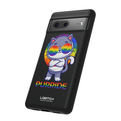 LGBTQWorldwide - ,,PURRIDE" Tough Cases Accessories, Glossy, iPhone Cases, Matte, Phone accessory, Phone Cases, Samsung Cases, Thermo, Valentine's Day Picks lgbtq Bekleidung Accessoires unisex Zubehör