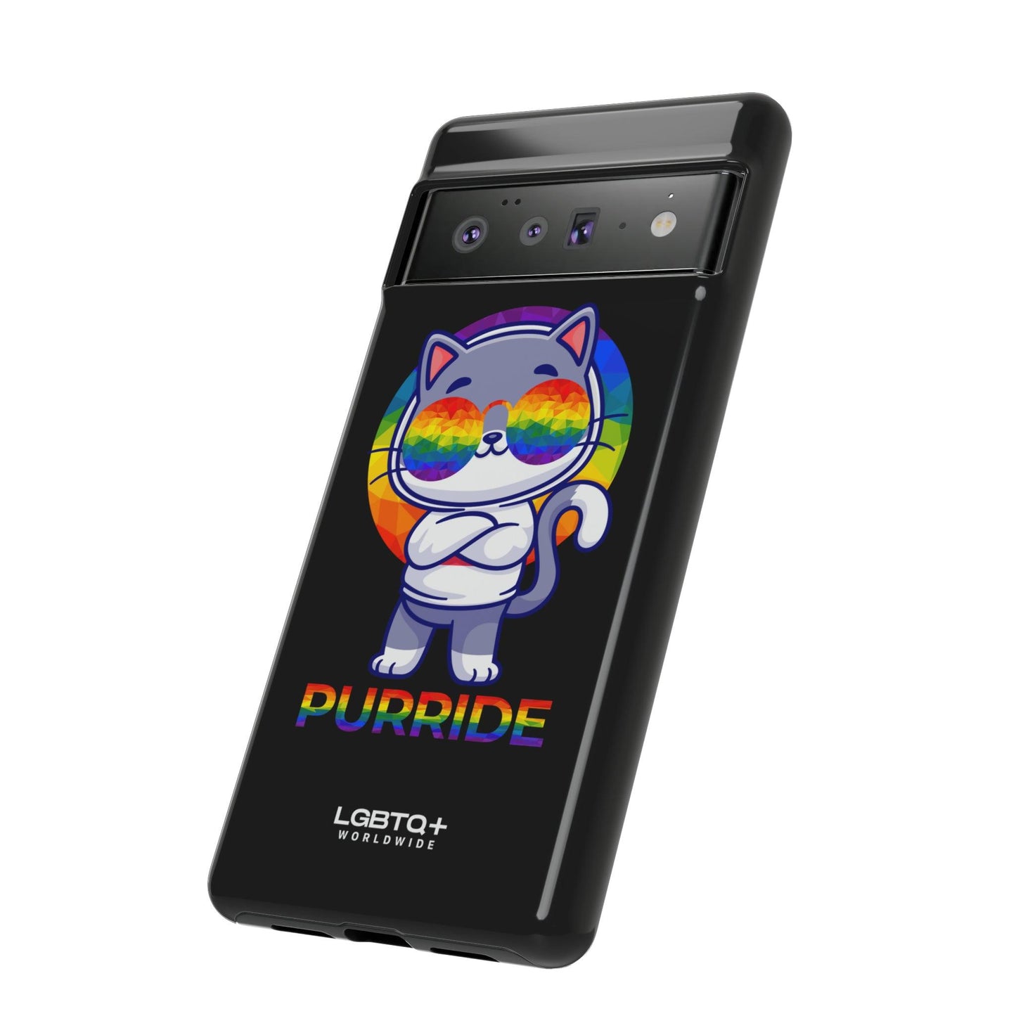 LGBTQWorldwide - ,,PURRIDE" Tough Cases Accessories, Glossy, iPhone Cases, Matte, Phone accessory, Phone Cases, Samsung Cases, Thermo, Valentine's Day Picks lgbtq Bekleidung Accessoires unisex Zubehör