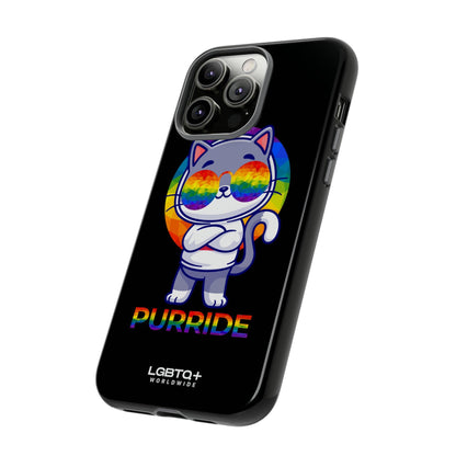 LGBTQWorldwide - ,,PURRIDE" Tough Cases Accessories, Glossy, iPhone Cases, Matte, Phone accessory, Phone Cases, Samsung Cases, Thermo, Valentine's Day Picks lgbtq Bekleidung Accessoires unisex Zubehör