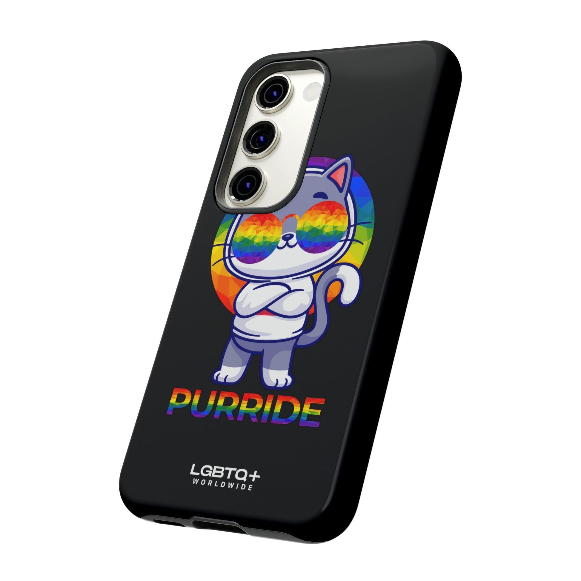 LGBTQWorldwide - ,,PURRIDE" Tough Cases Accessories, Glossy, iPhone Cases, Matte, Phone accessory, Phone Cases, Samsung Cases, Thermo, Valentine's Day Picks lgbtq Bekleidung Accessoires unisex Zubehör