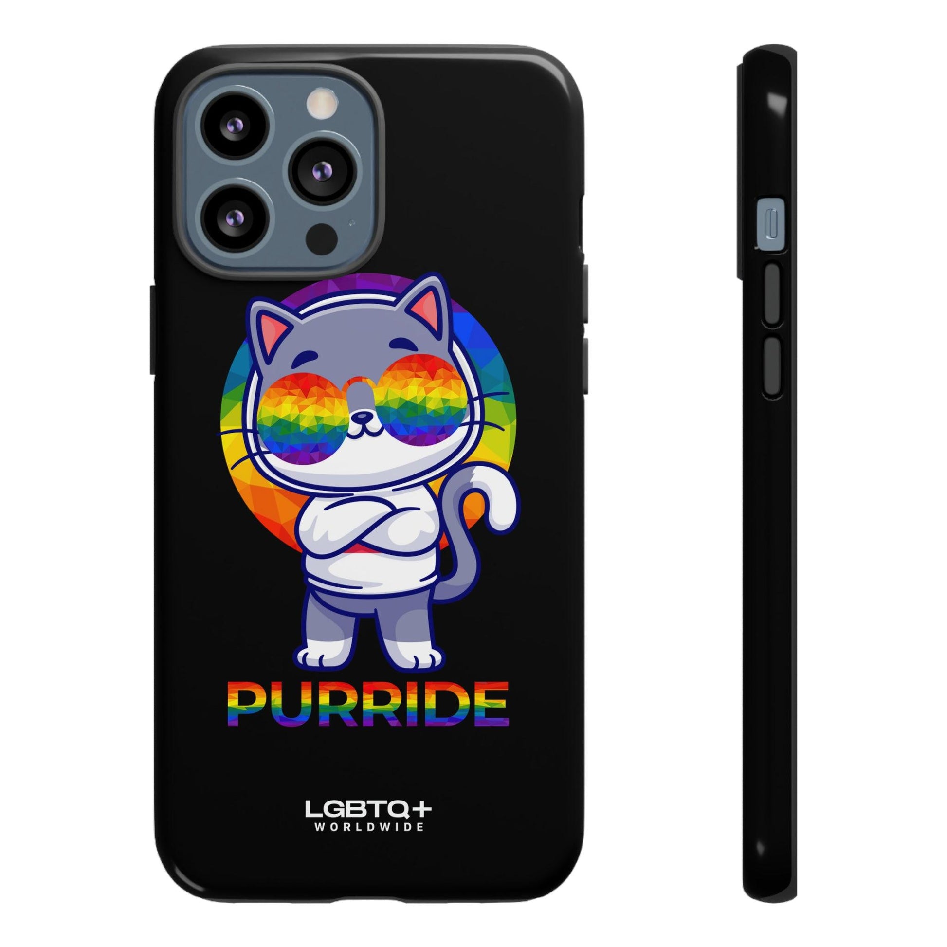 LGBTQWorldwide - ,,PURRIDE" Tough Cases Accessories, Glossy, iPhone Cases, Matte, Phone accessory, Phone Cases, Samsung Cases, Thermo, Valentine's Day Picks lgbtq Bekleidung Accessoires unisex Zubehör