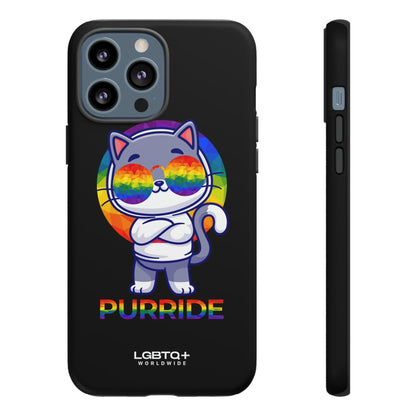 LGBTQWorldwide - ,,PURRIDE" Tough Cases Accessories, Glossy, iPhone Cases, Matte, Phone accessory, Phone Cases, Samsung Cases, Thermo, Valentine's Day Picks lgbtq Bekleidung Accessoires unisex Zubehör