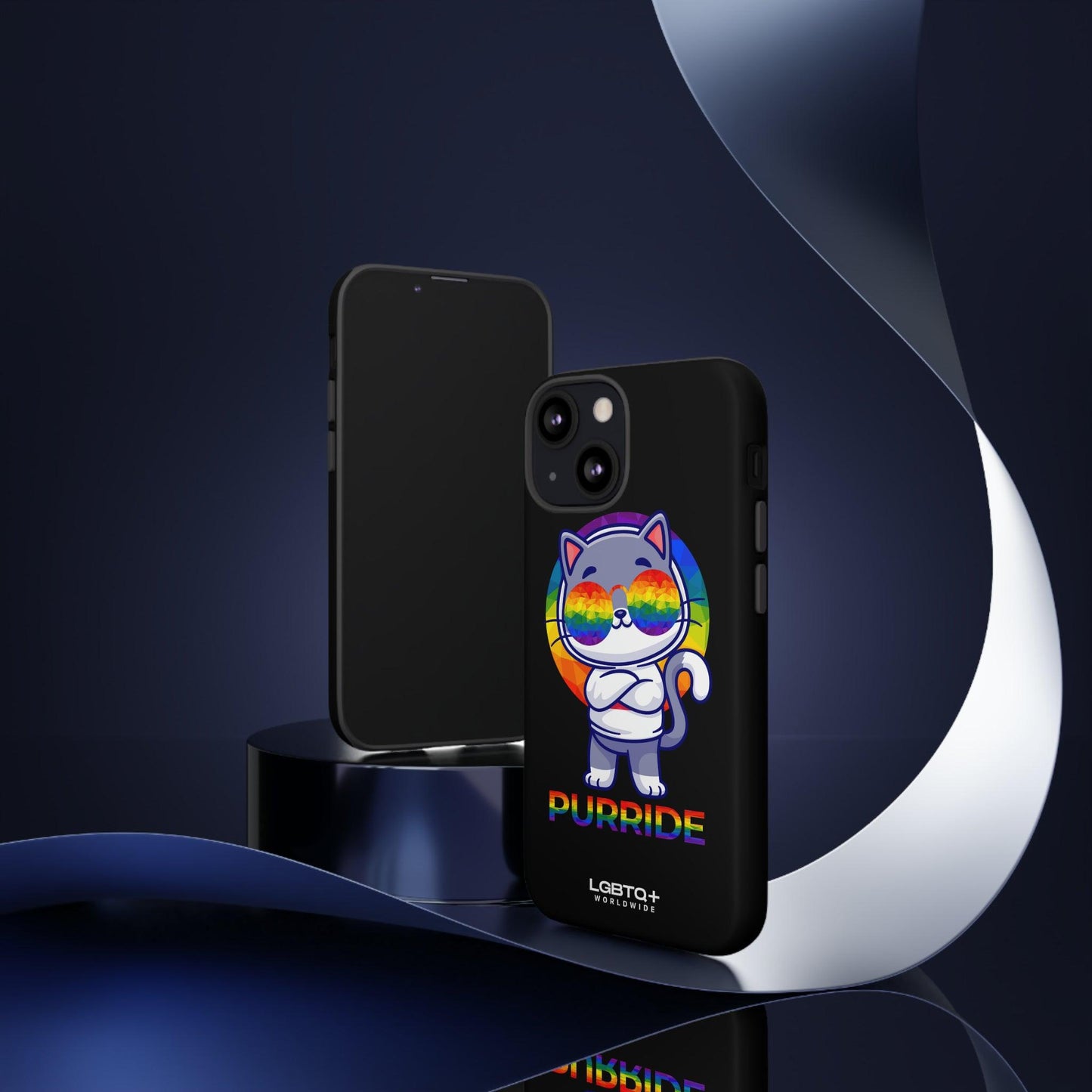 LGBTQWorldwide - ,,PURRIDE" Tough Cases Accessories, Glossy, iPhone Cases, Matte, Phone accessory, Phone Cases, Samsung Cases, Thermo, Valentine's Day Picks lgbtq Bekleidung Accessoires unisex Zubehör