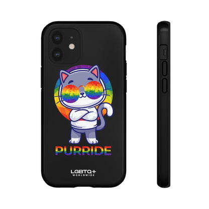 LGBTQWorldwide - ,,PURRIDE" Tough Cases Accessories, Glossy, iPhone Cases, Matte, Phone accessory, Phone Cases, Samsung Cases, Thermo, Valentine's Day Picks lgbtq Bekleidung Accessoires unisex Zubehör