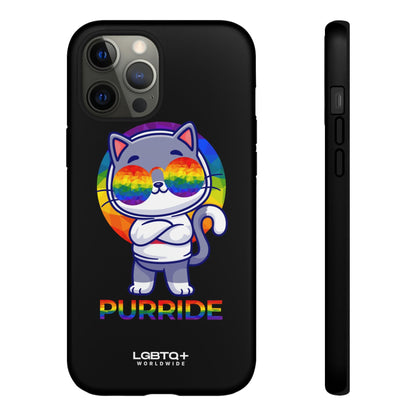 LGBTQWorldwide - ,,PURRIDE" Tough Cases Accessories, Glossy, iPhone Cases, Matte, Phone accessory, Phone Cases, Samsung Cases, Thermo, Valentine's Day Picks lgbtq Bekleidung Accessoires unisex Zubehör